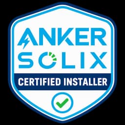 Anker SOLIX Certified Installer badge